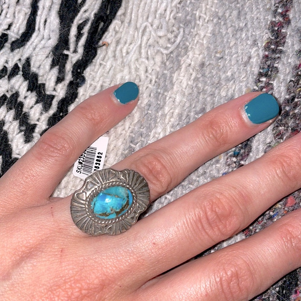 STERLING SILVER BOHO RING